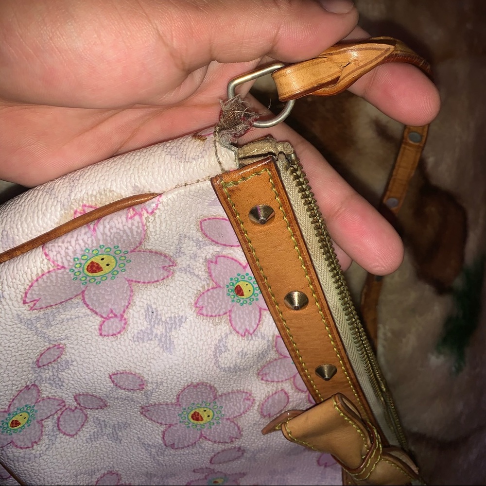 Monogram Cherry Blossom Pochette-accessoires Pouch - Picture 7 of 7